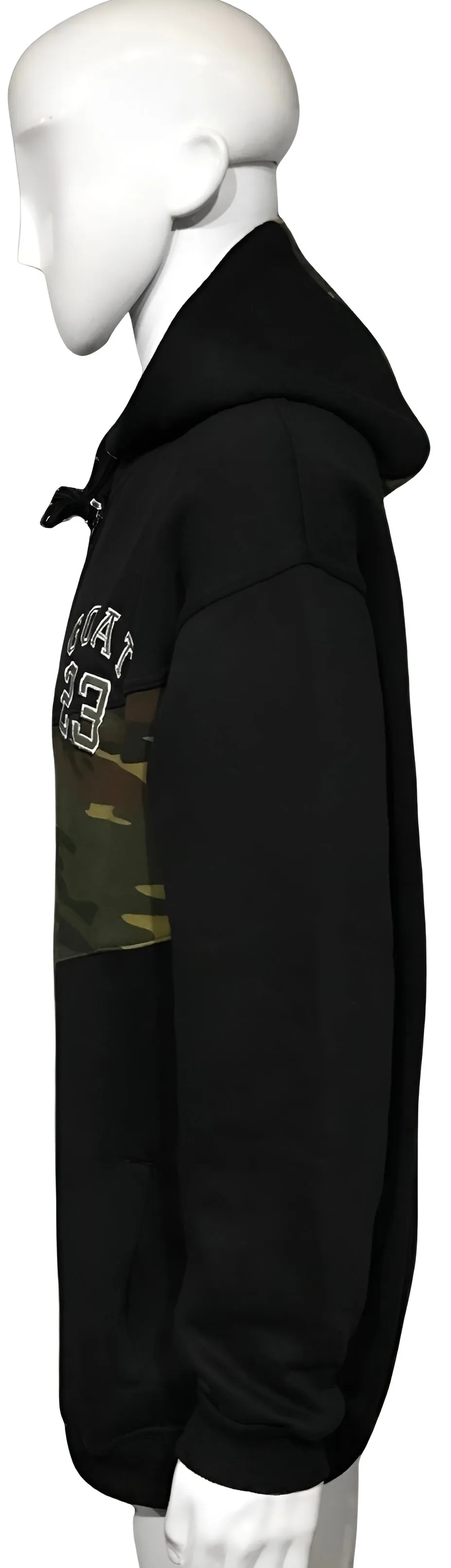 ^23 GOAT^ CAMOUFLAGE LUXURY ZIP UP HOODIES (CUT & SEW) (EMBROIDERED LOGO)