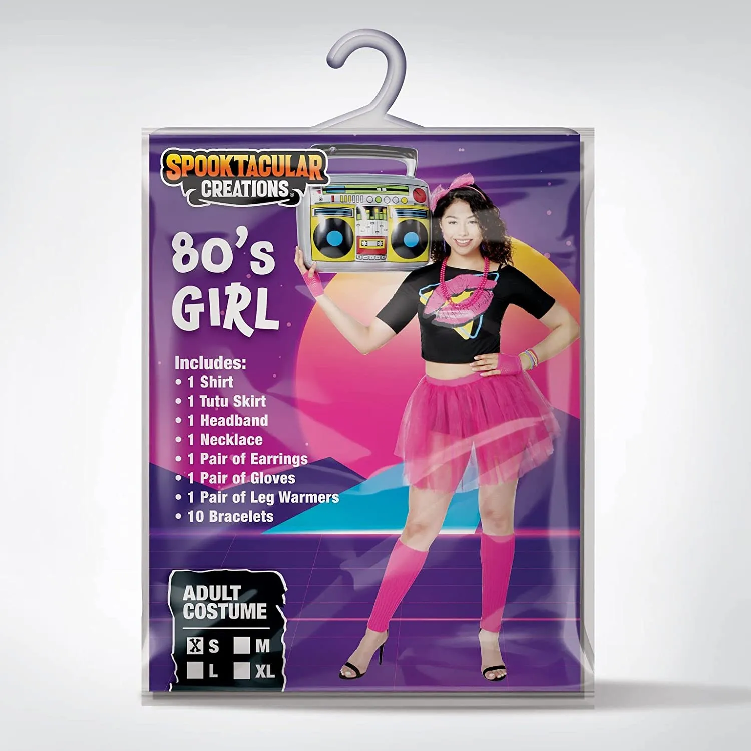 80's Girls Accessory Set- Adult