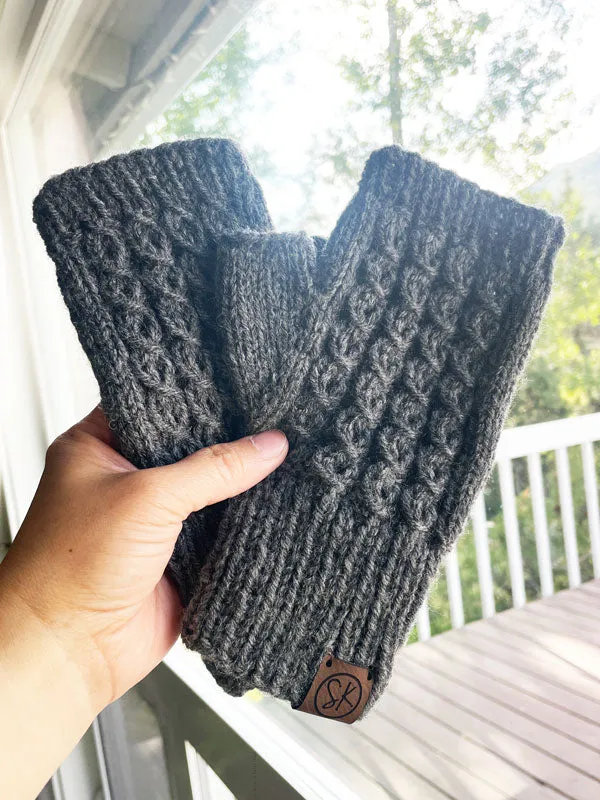 Berry Picker Fingerless Gloves / Fingerless Mittens