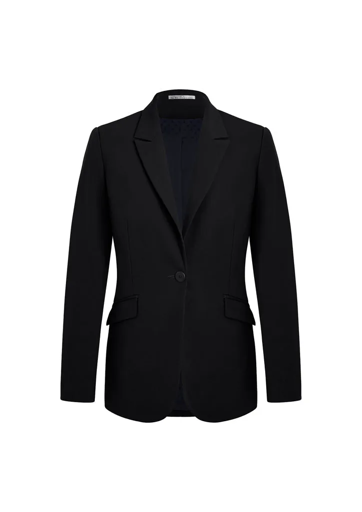 Biz Corporate Womens Longline Jacket (60717)-Clearance