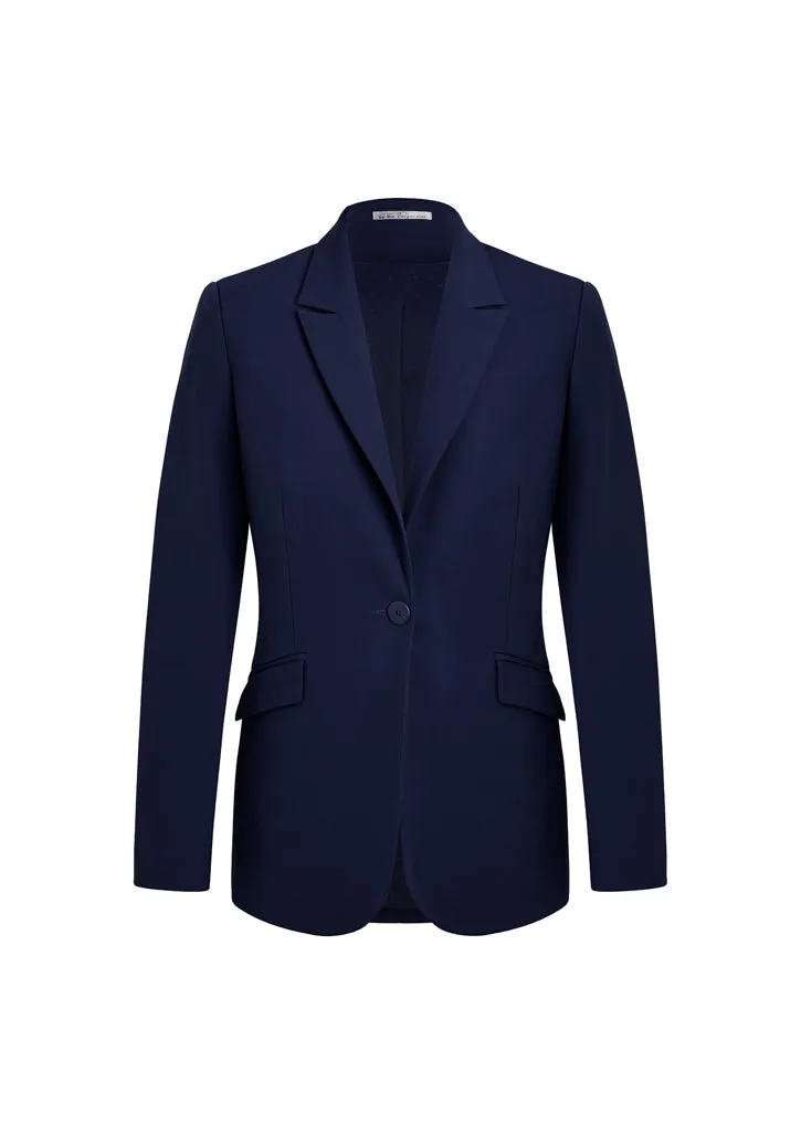 Biz Corporate Womens Longline Jacket (60717)-Clearance