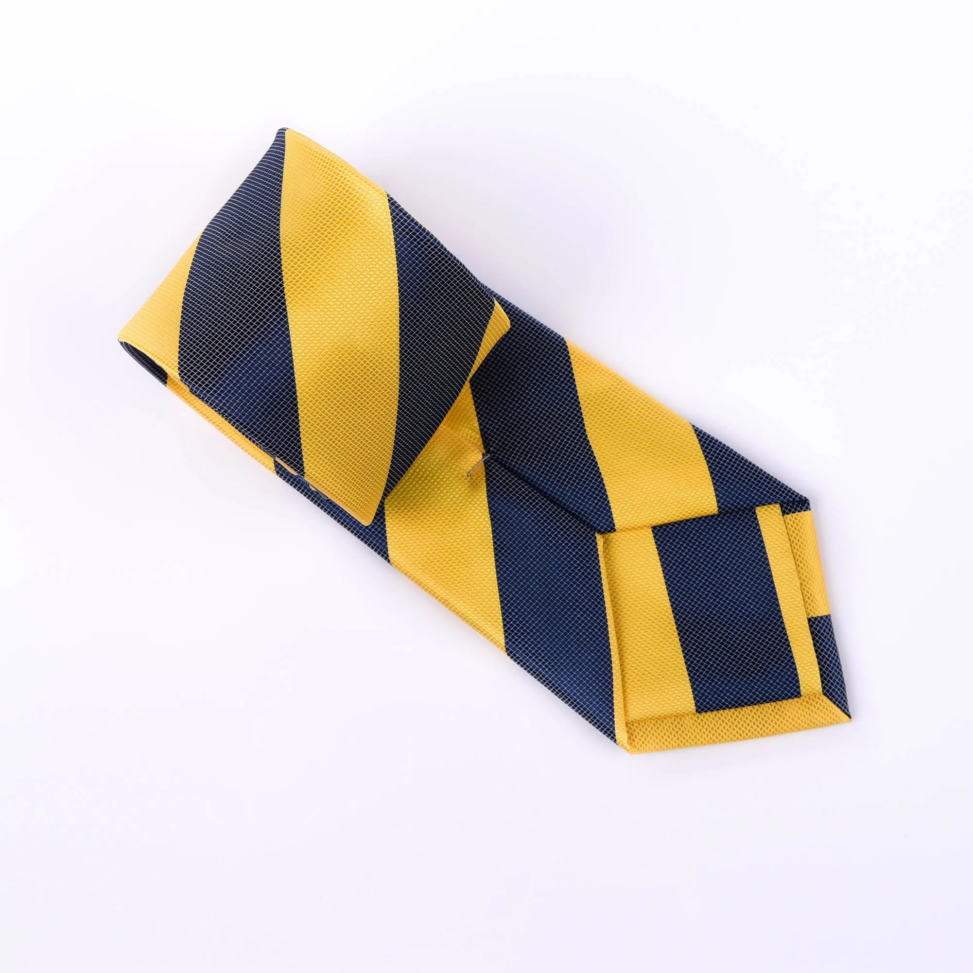 Black & Yellow Sexy Formal Business Striped 3 Inch Tie Mens Professional Fashion