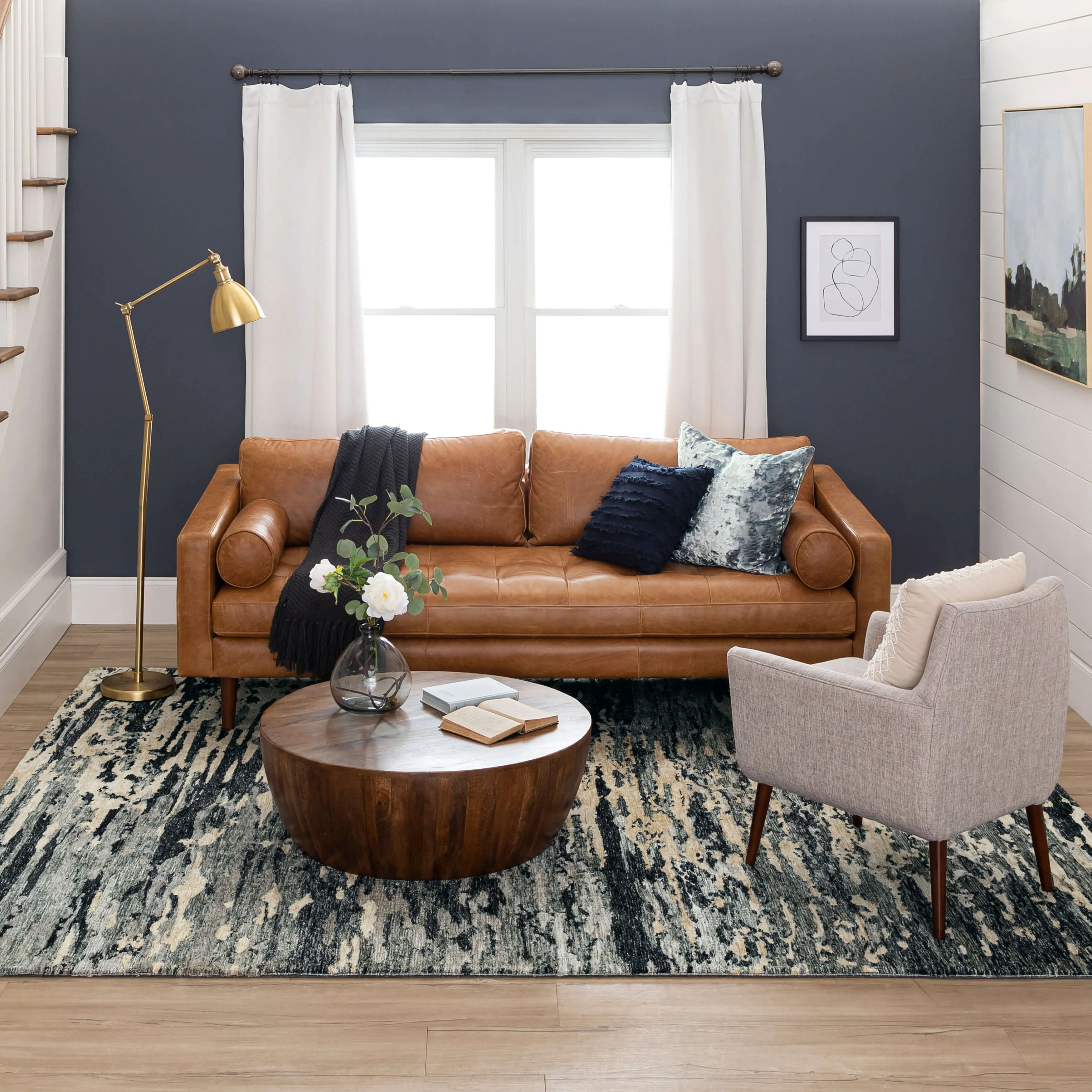 Bowen Huron Charcoal by Drew & Jonathan Home