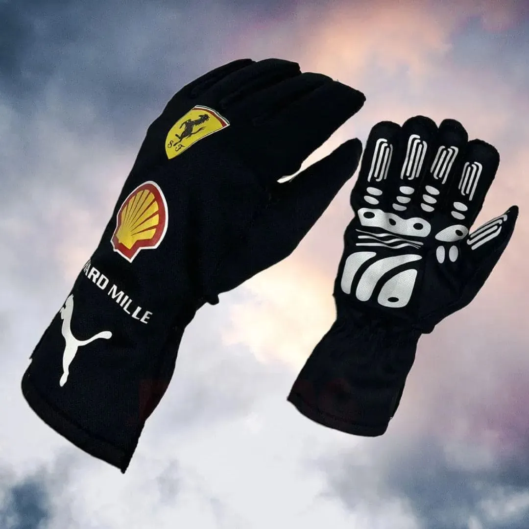 Charles Leclerc 2022 Replica Racing Gloves