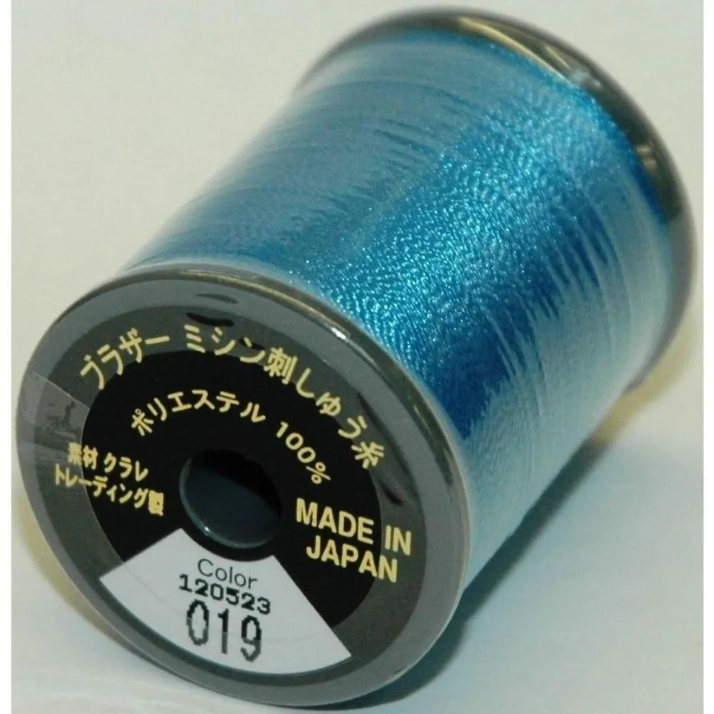 Col. 019 Brother Embroidery Threads - Sky Blue