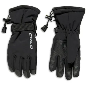 Cold Black Igloo Ski Gloves JR