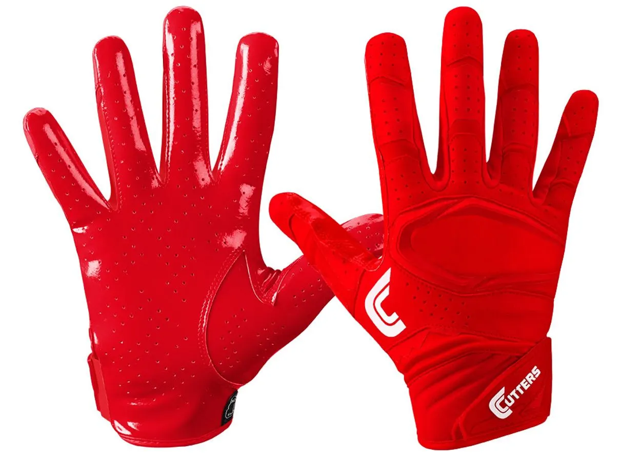 Cutters Senior Rev Pro 2.0 Solid Receiver Football Gloves