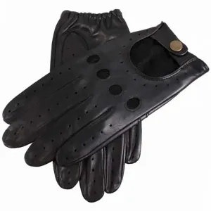 DENTS Delta Leather Driving Gloves - Mens Unlined - Black