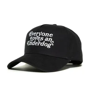 Deuce 'Everyone Loves an Underdog' Snapback Hat  | Black