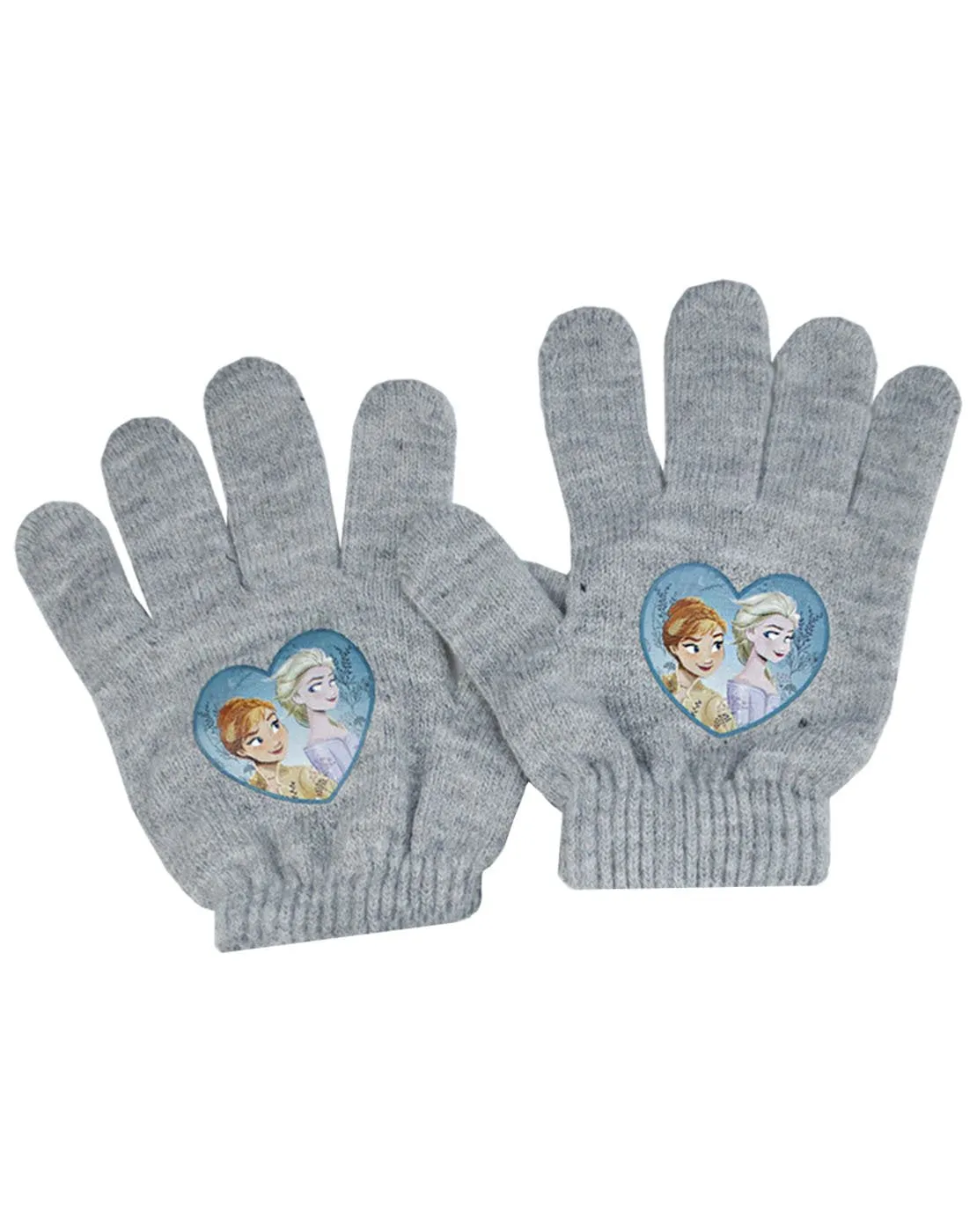 Disney Frozen 2 Girl's Faux Fur Bobble Hat & Glove Set