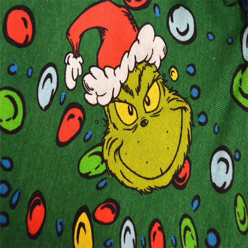 Dr Seuss Grinch Christmas Fun Infant Cotton One Piece Pajama