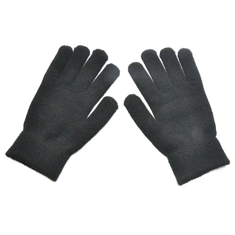 Elegant Full Finger Touchscreen Winter Windproof Wrist Gloves