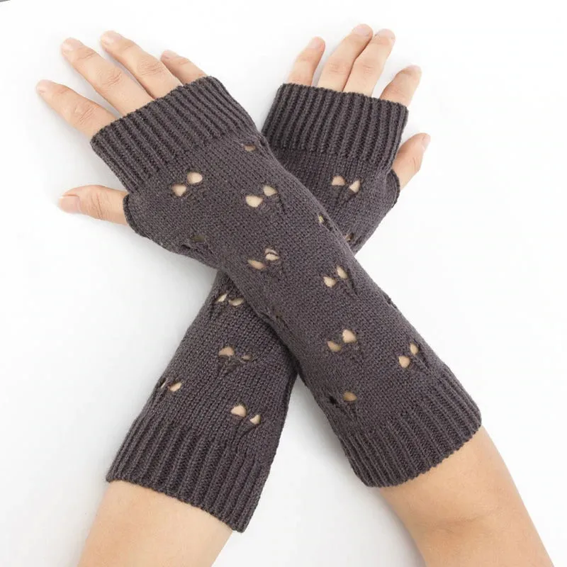 Elegant Full Finger Touchscreen Winter Windproof Wrist Gloves