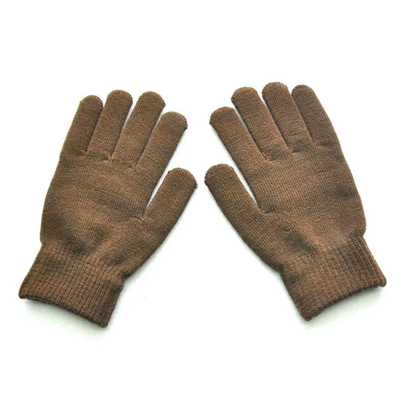 Elegant Full Finger Touchscreen Winter Windproof Wrist Gloves