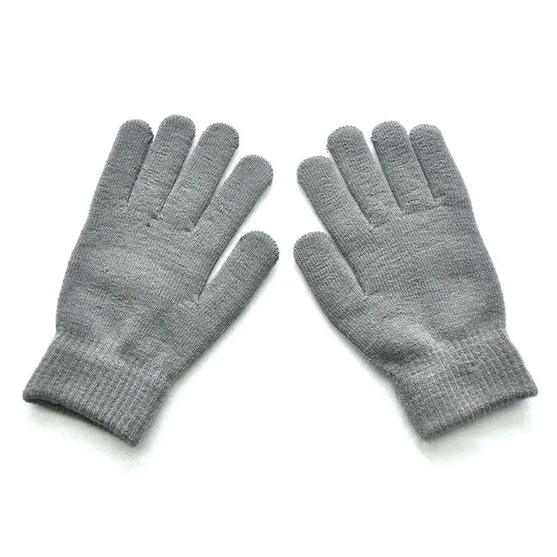 Elegant Full Finger Touchscreen Winter Windproof Wrist Gloves