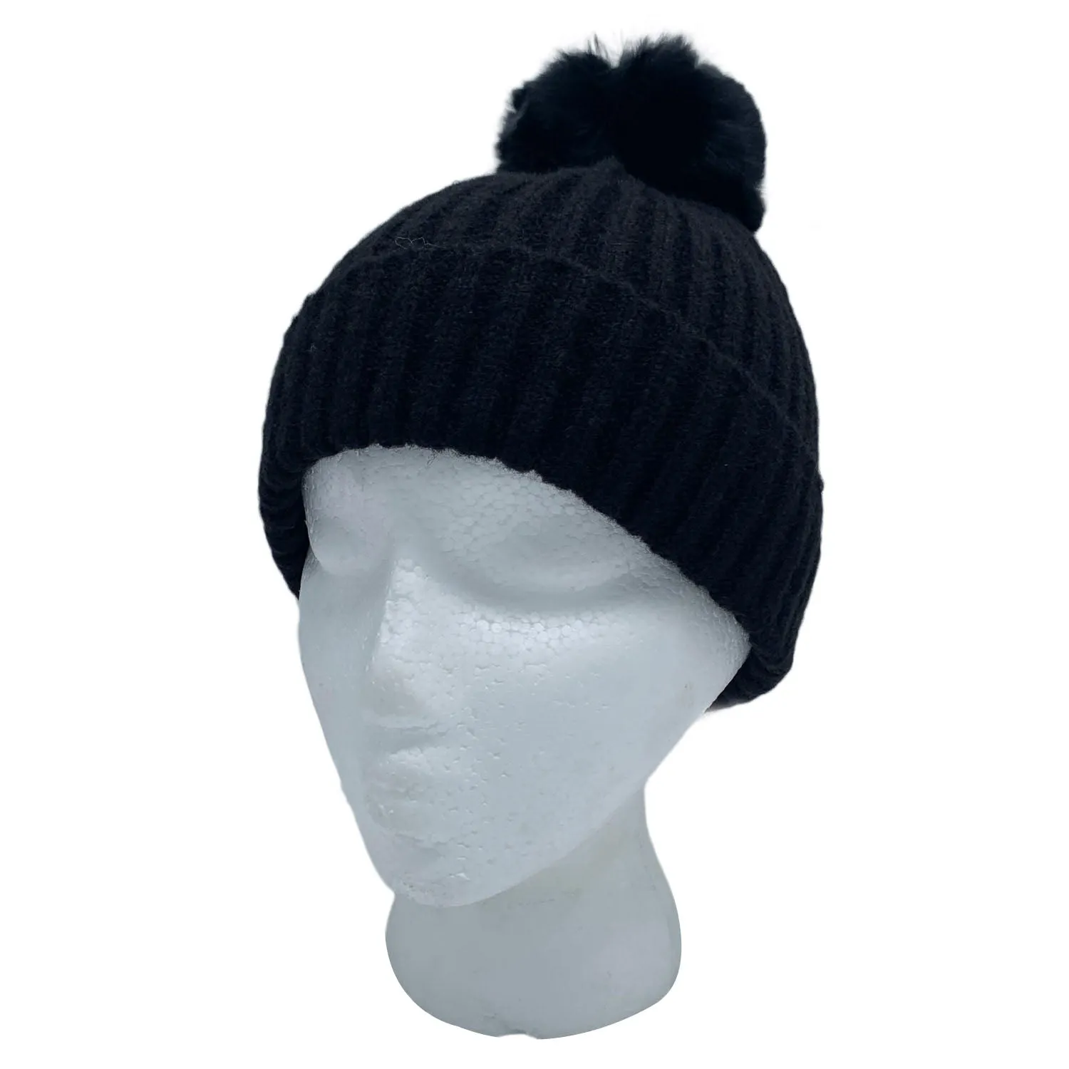 Empire Cove Winter Kids Boys Girls Cable Knit Cuff Beanie with Pom Pom