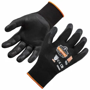 Ergodyne 17956 7001 2XL Black Nitrile-Coated Gloves - DSX