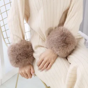 Faux Fur Cuff