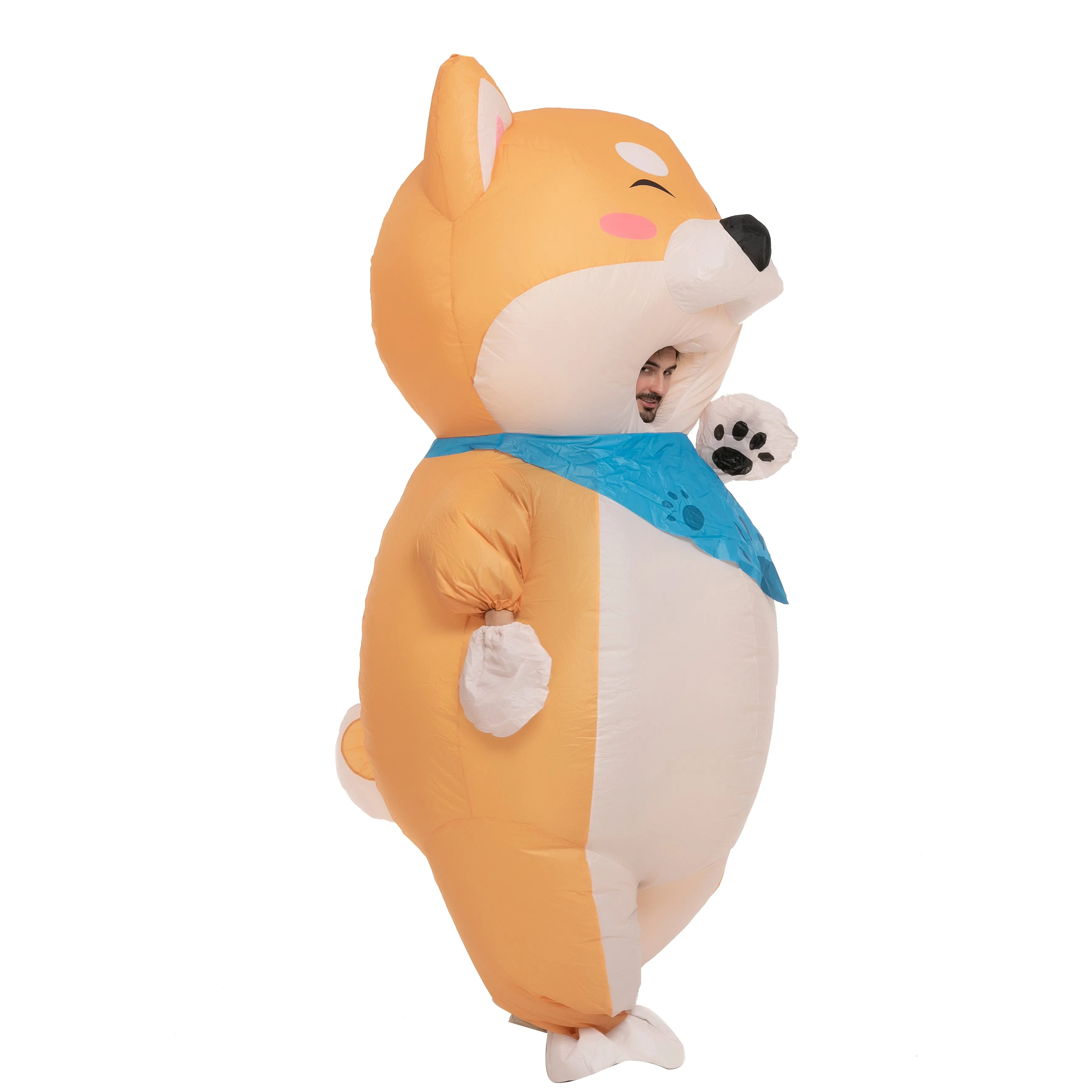 Full body Shiba Inu inflatable costume