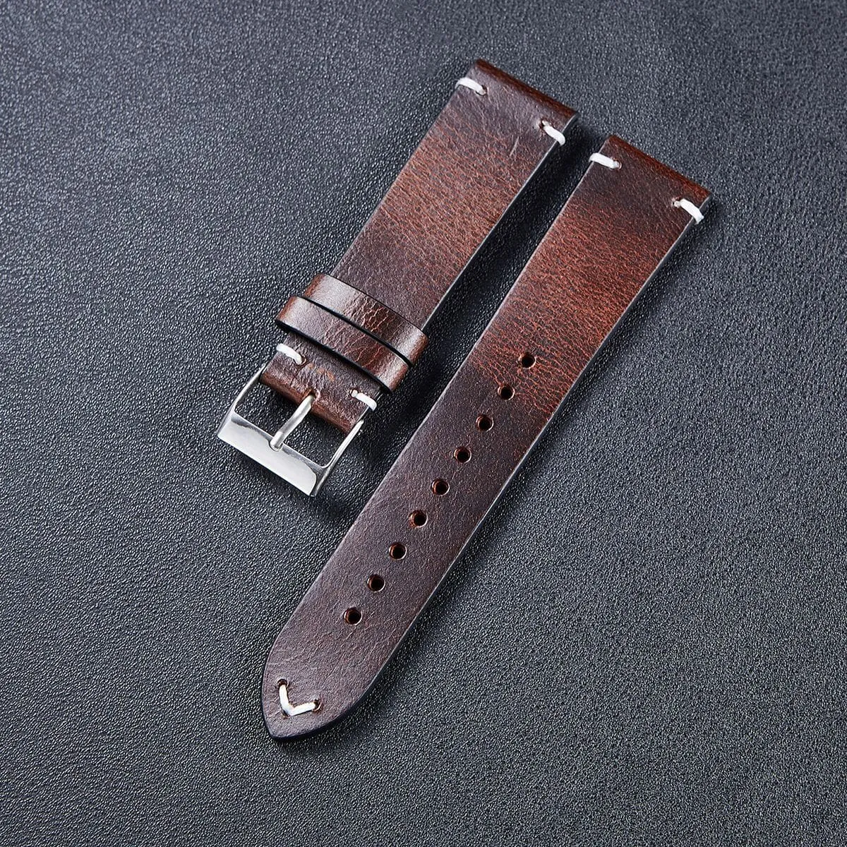 Garmin Approach S62 Vintage Oiled Leather Watch Straps