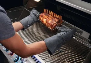 GENUINE LEATHER BBQ GLOVES