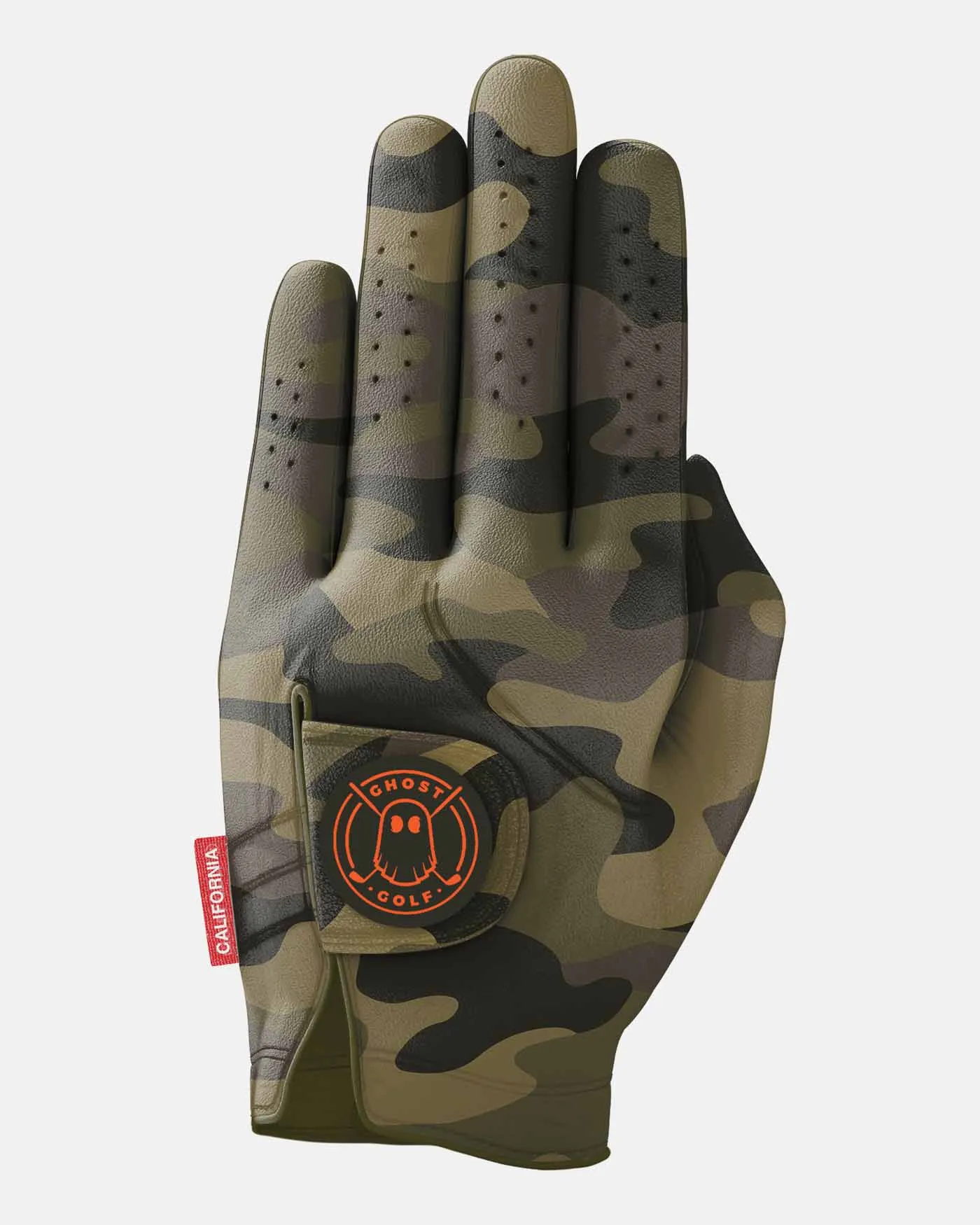 Ghost Left Hand Glove, Forest Camo