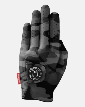 Ghost Right Hand Glove, Black Camo