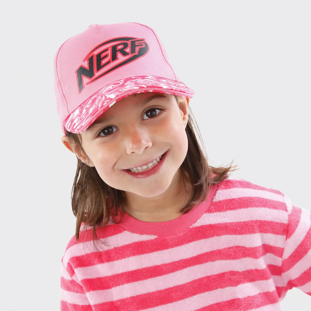 Girls Nerf Camouflage Cap