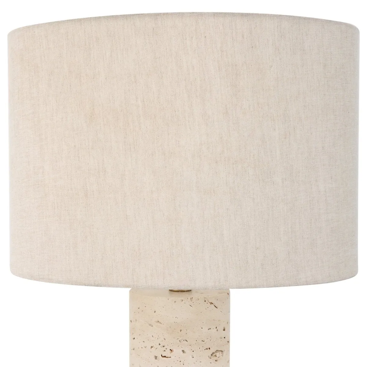 Gravitas Elegant Brass & Stone Lamp