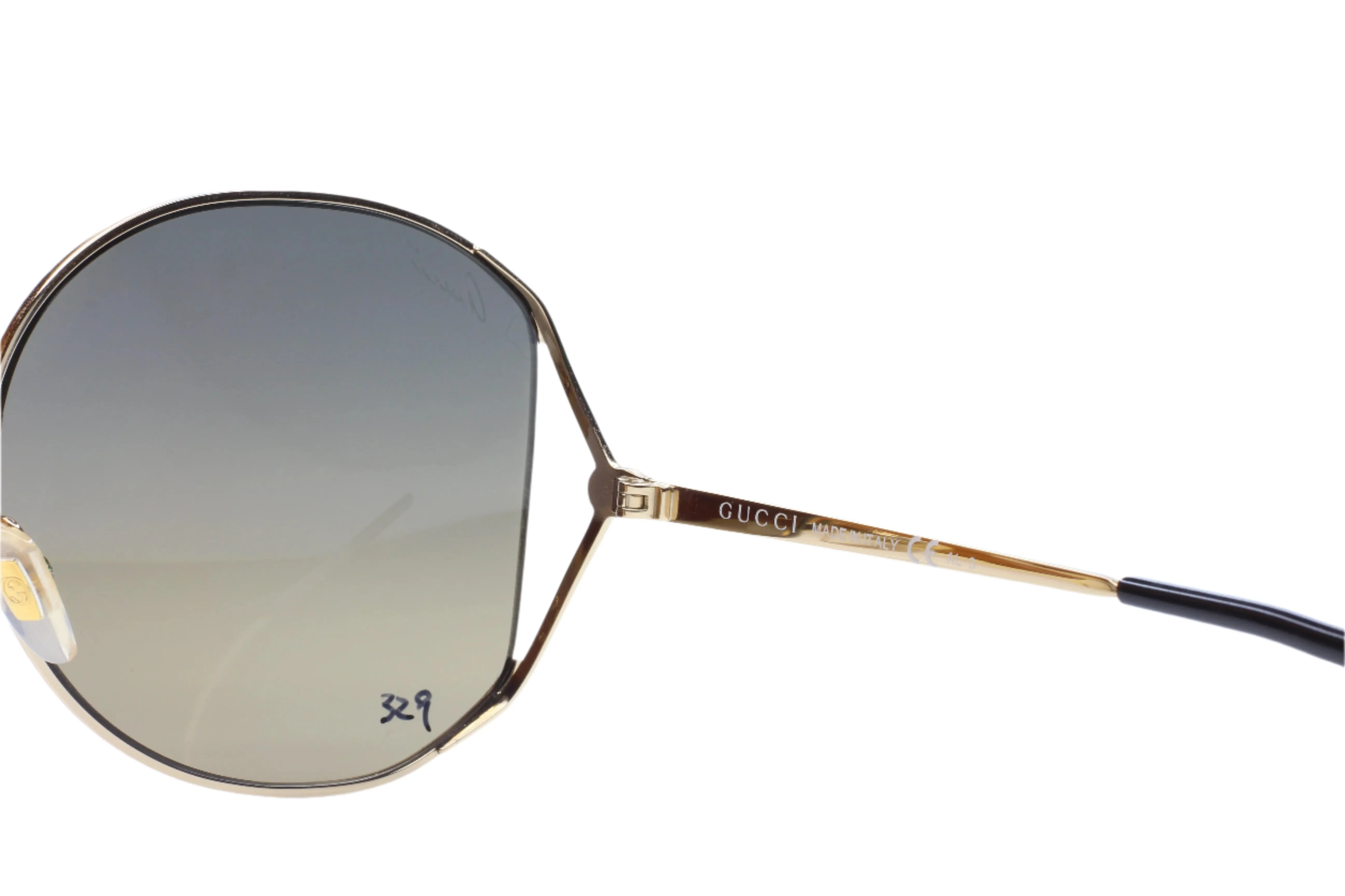 Gucci GG4208/S 4Z6R4 Gold Metal Luxury Italy Sunglasses