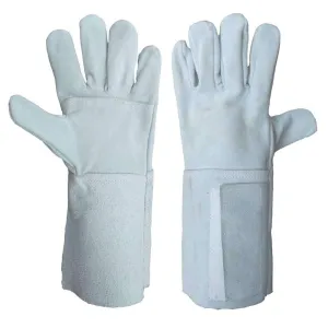 Hand Gloves Full Leather 14"