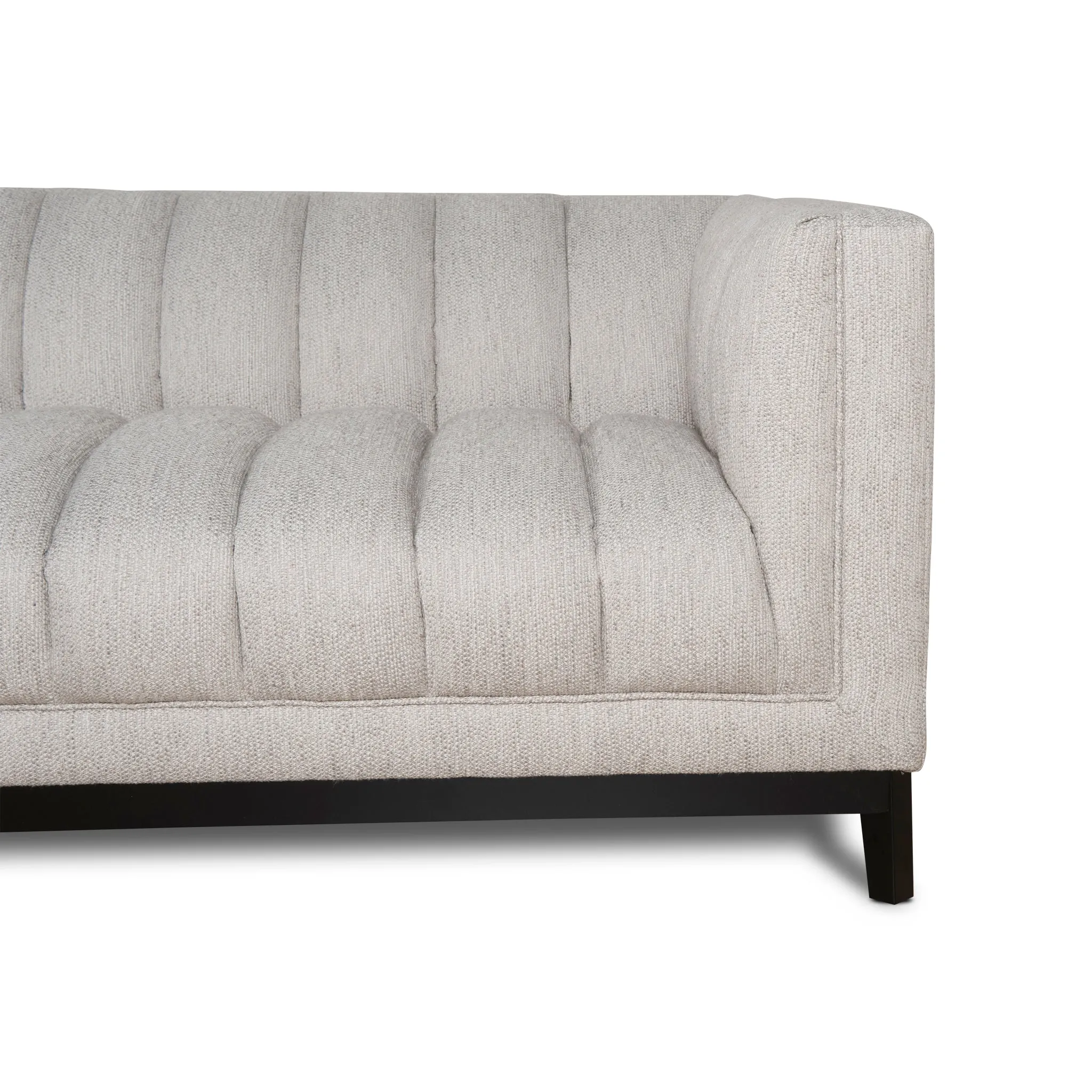 Judith 3 Seater Sofa - Light Grey