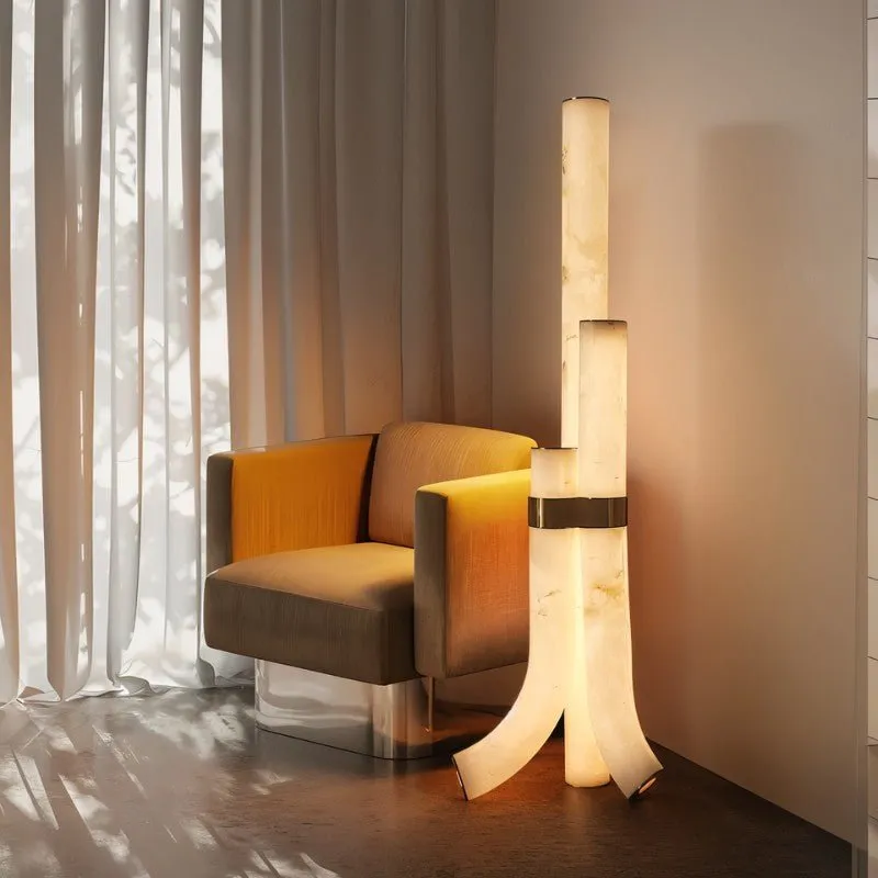 Kanon Alabaster Floor Lamp