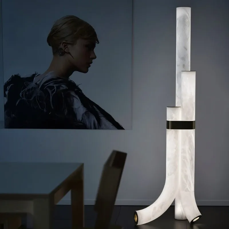 Kanon Alabaster Floor Lamp