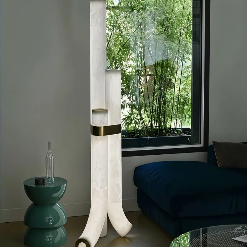 Kanon Alabaster Floor Lamp