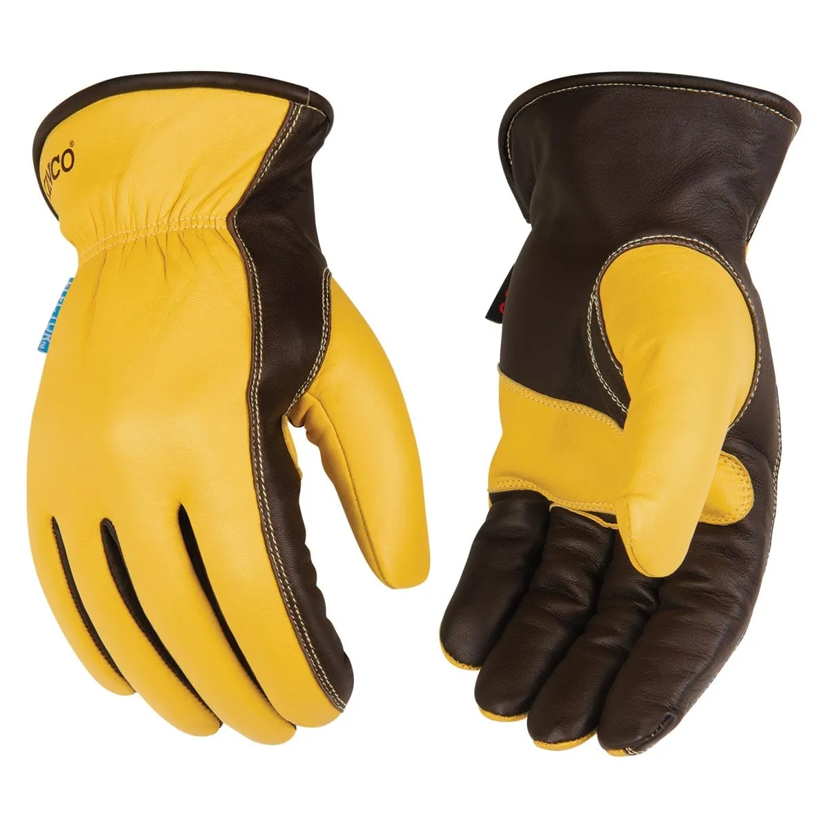 Kinco Hydroflector Water-Resistant Premium Grain Sheepskin Driver Gloves