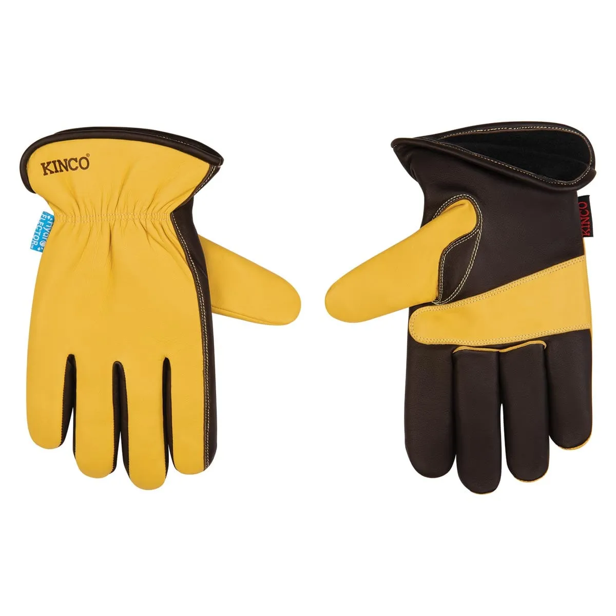 Kinco Hydroflector Water-Resistant Premium Grain Sheepskin Driver Gloves