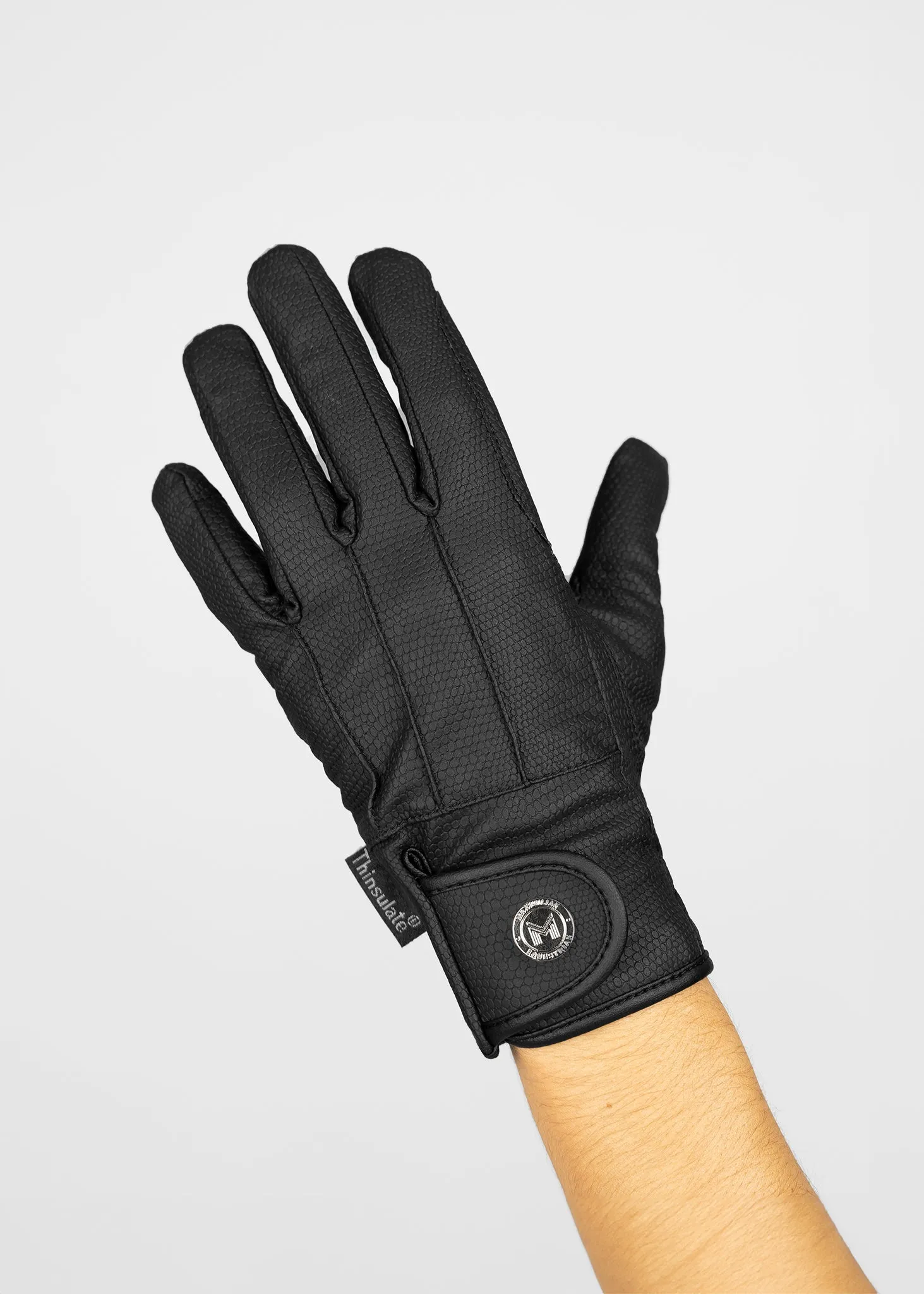 Koa Winter Riding Gloves (Black)