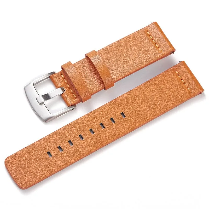 Leather Straps Compatible with the Armani Exchange 22mm Range