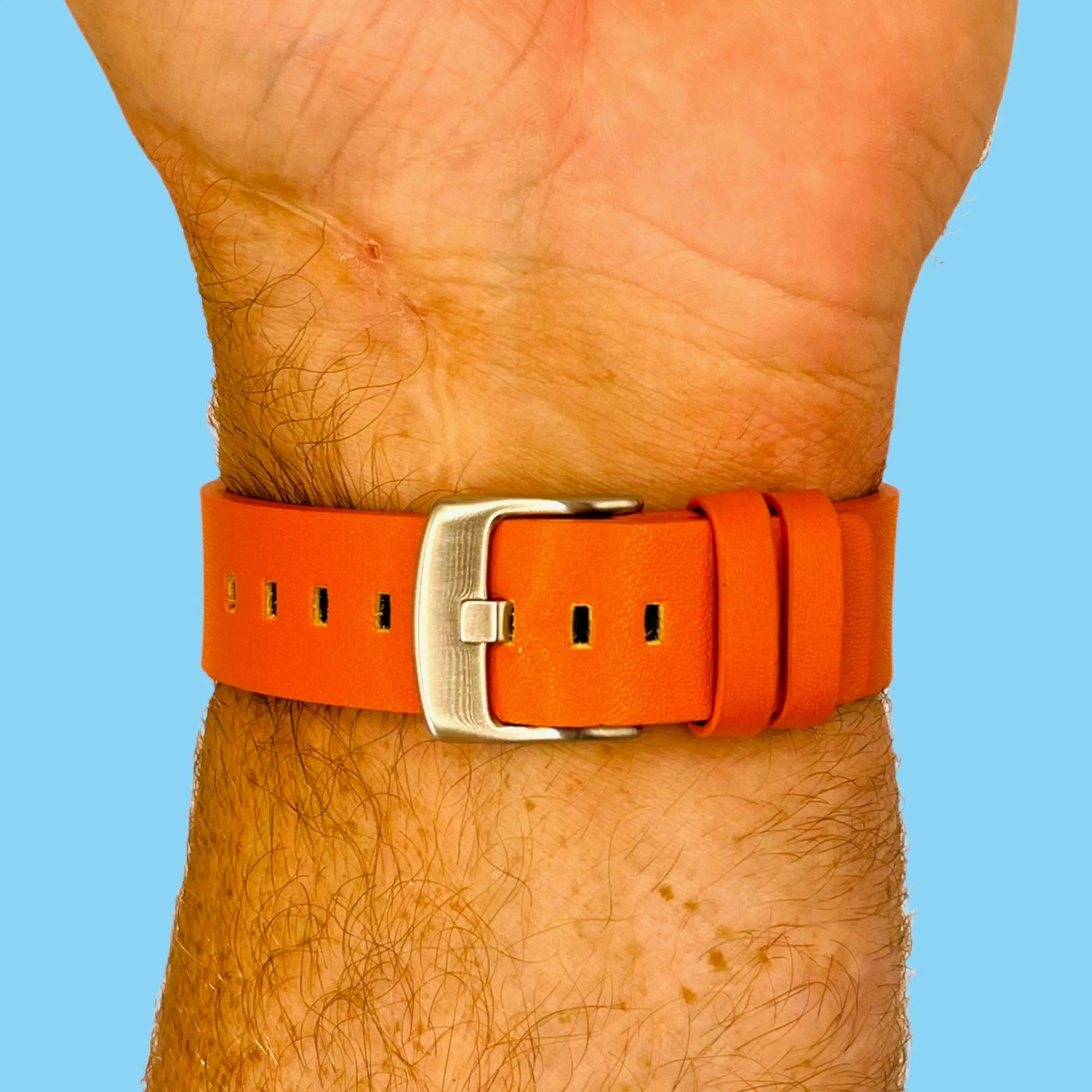 Leather Straps Compatible with the Garmin 20mm Range