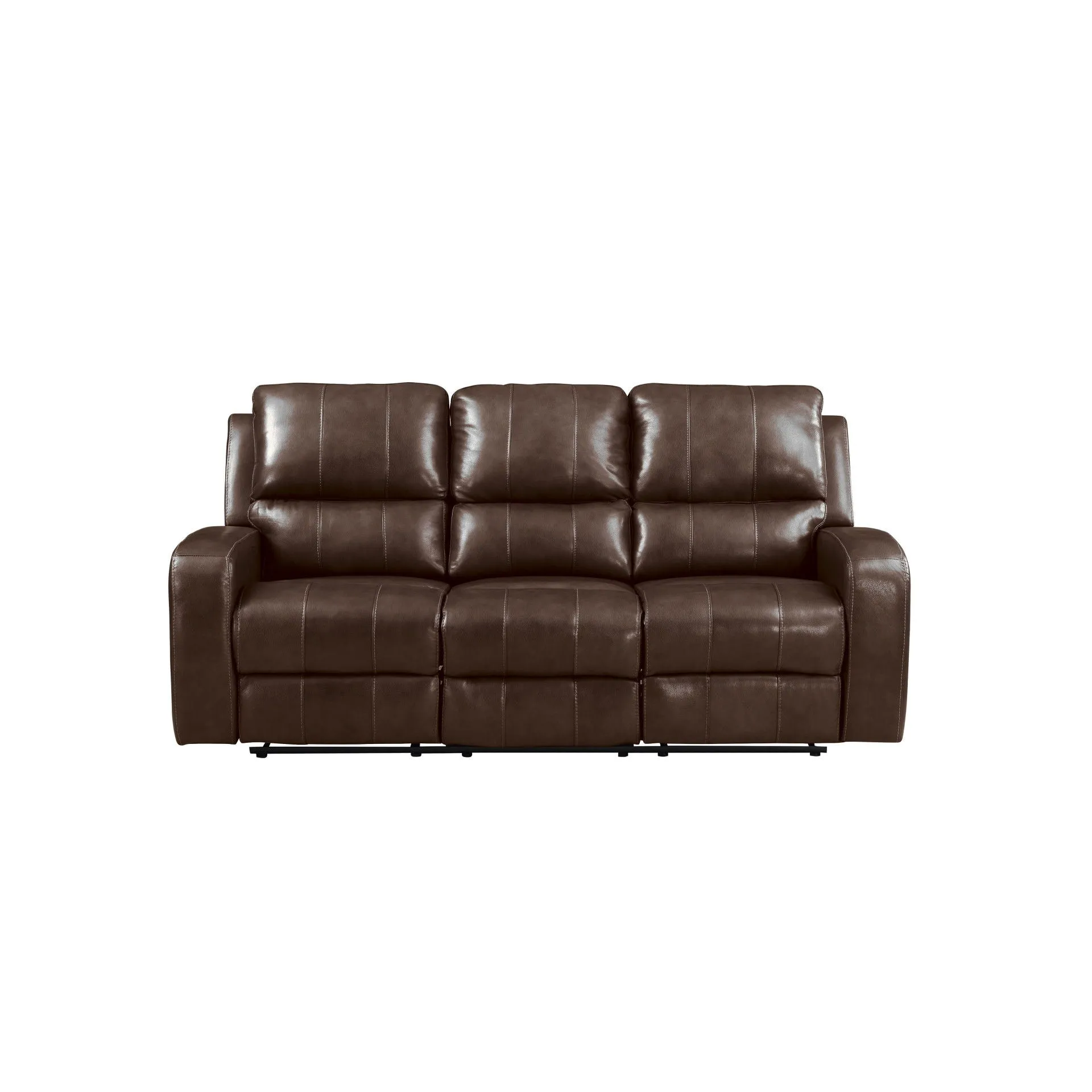 Linton - Leather Sofa With dual Recliner