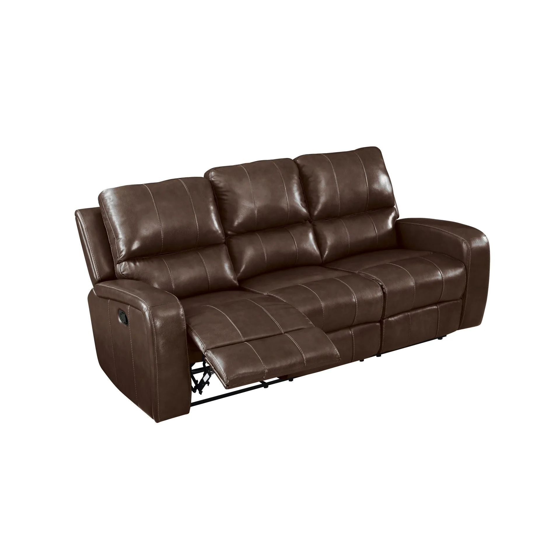 Linton - Leather Sofa With dual Recliner