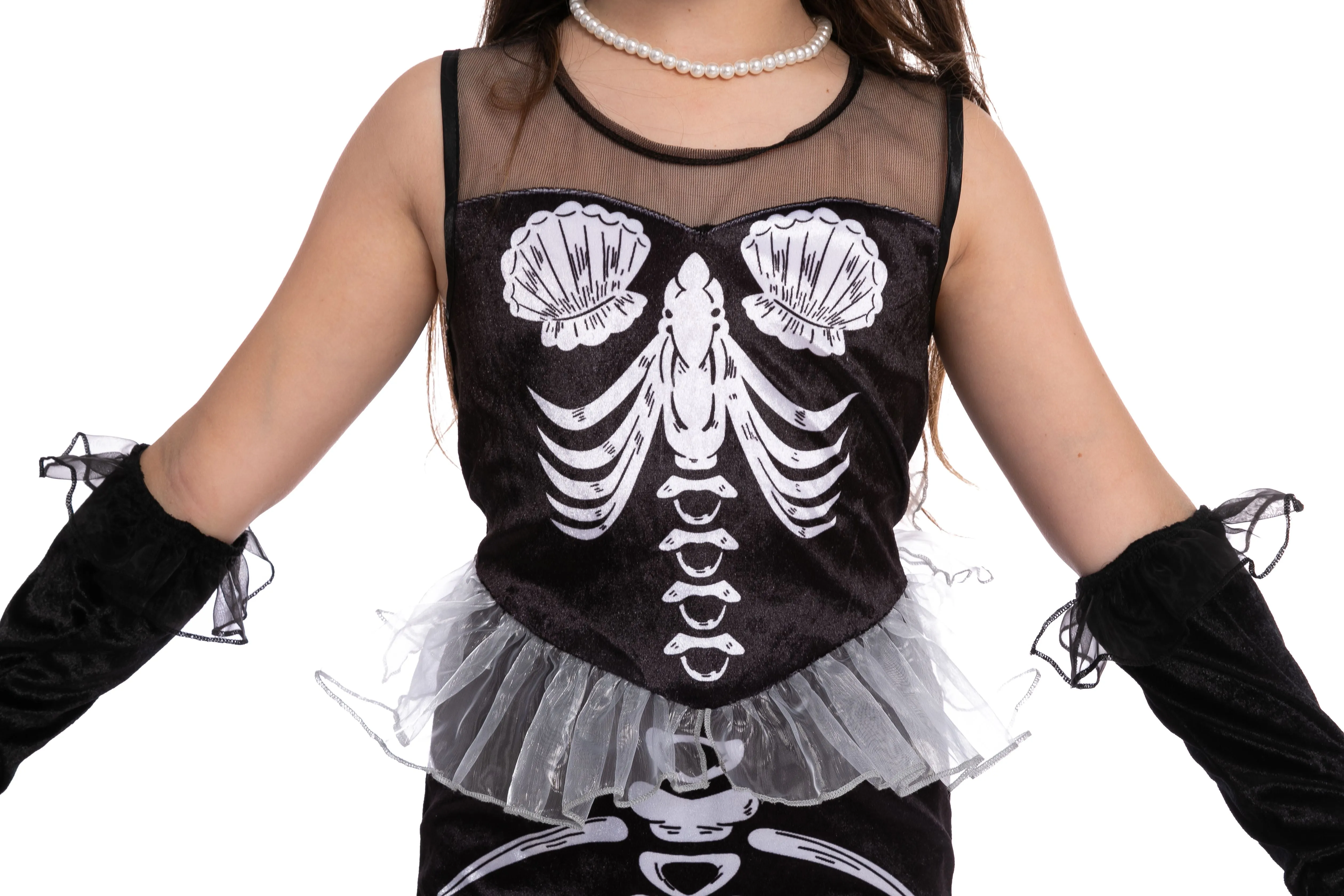 Mermaid Skeleton Costume - Child