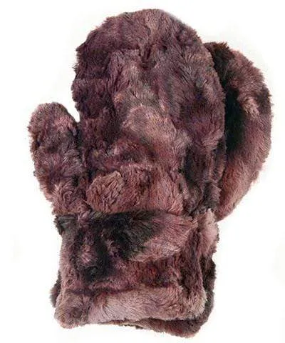 Mittens - Luxury Faux Fur in Highland (One Thistle with Blue Steel Left!)