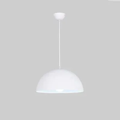 Modern Ceiling Lamps Semicircle Lampshade Aluminum Pendant Lights Restaurant Dining Table Kitchen Decorative Lighting