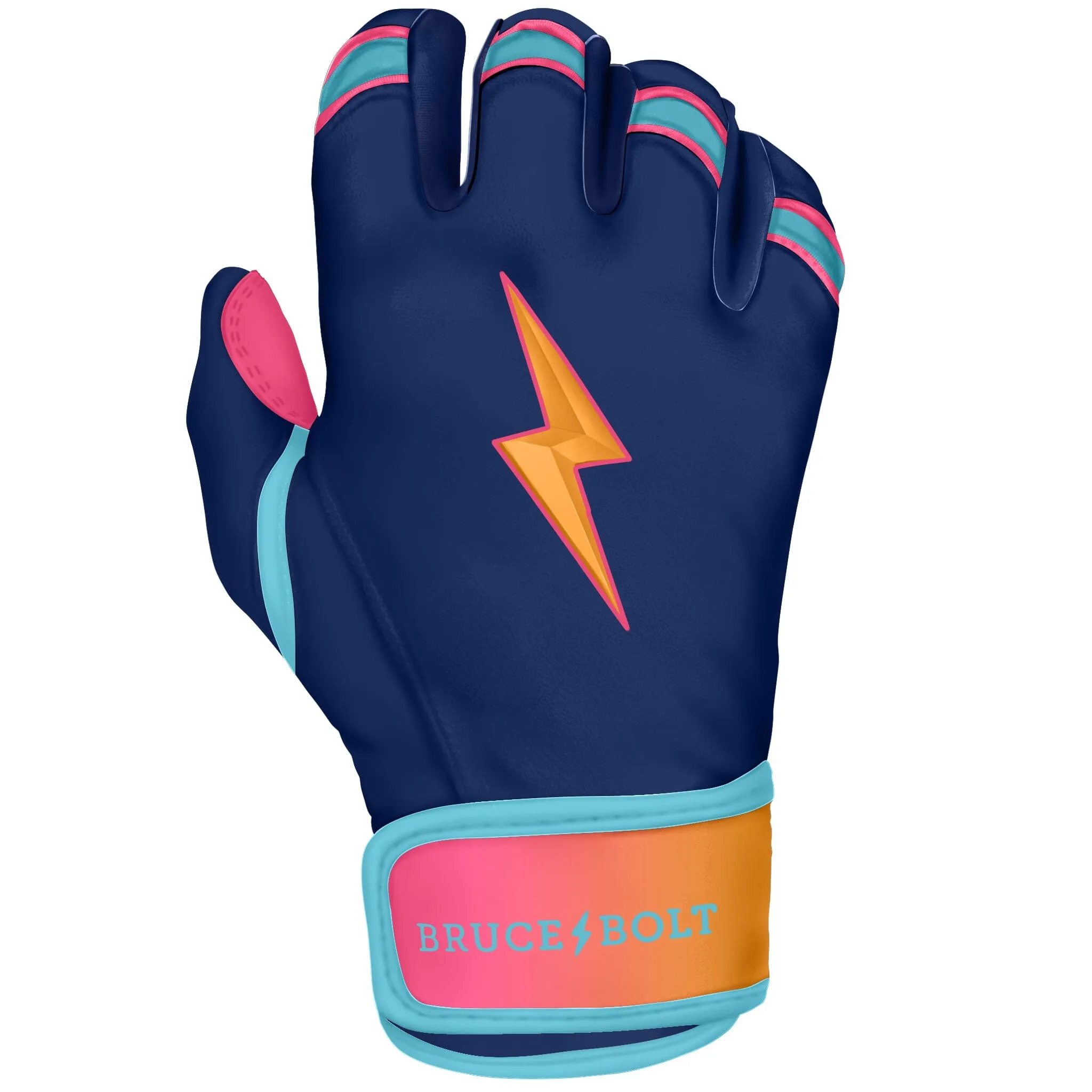 PREMIUM PRO Creator Series Short Cuff Batting Gloves | SUNSET