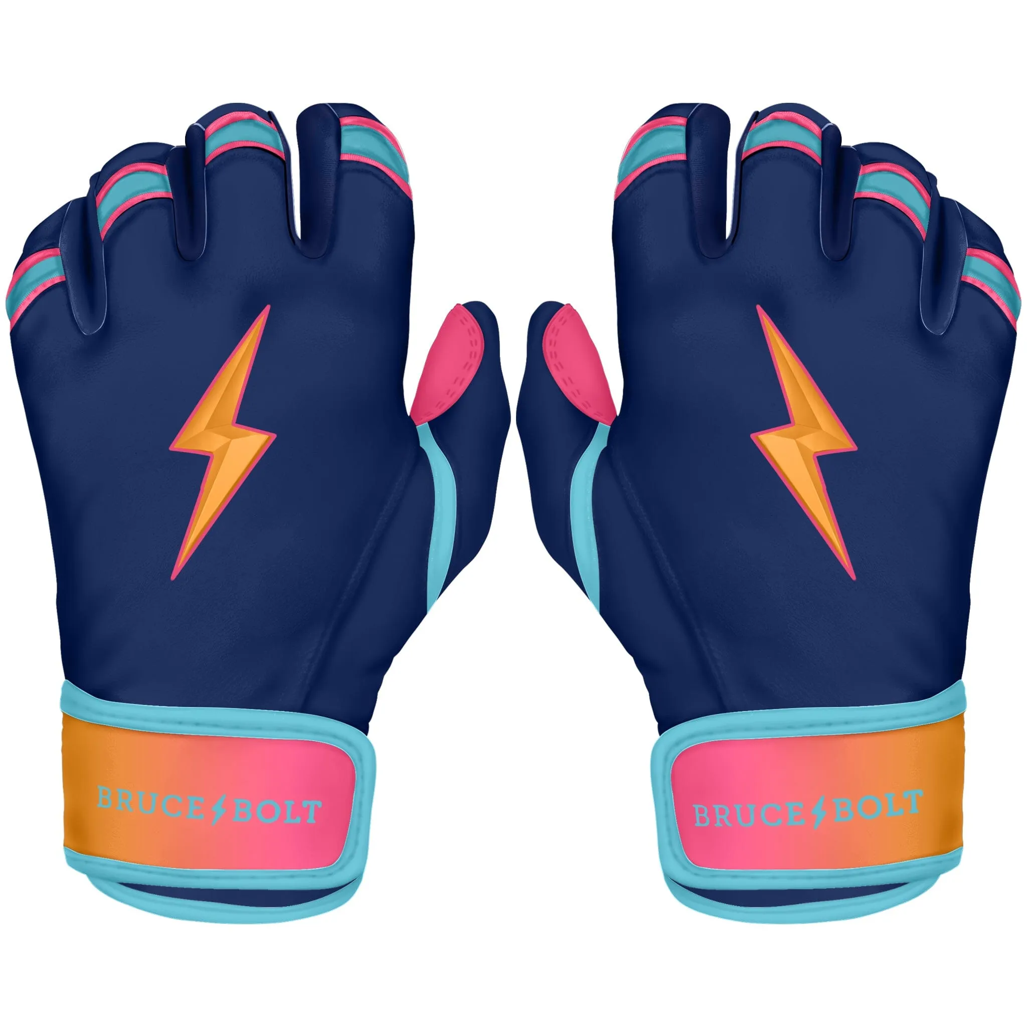 PREMIUM PRO Creator Series Short Cuff Batting Gloves | SUNSET