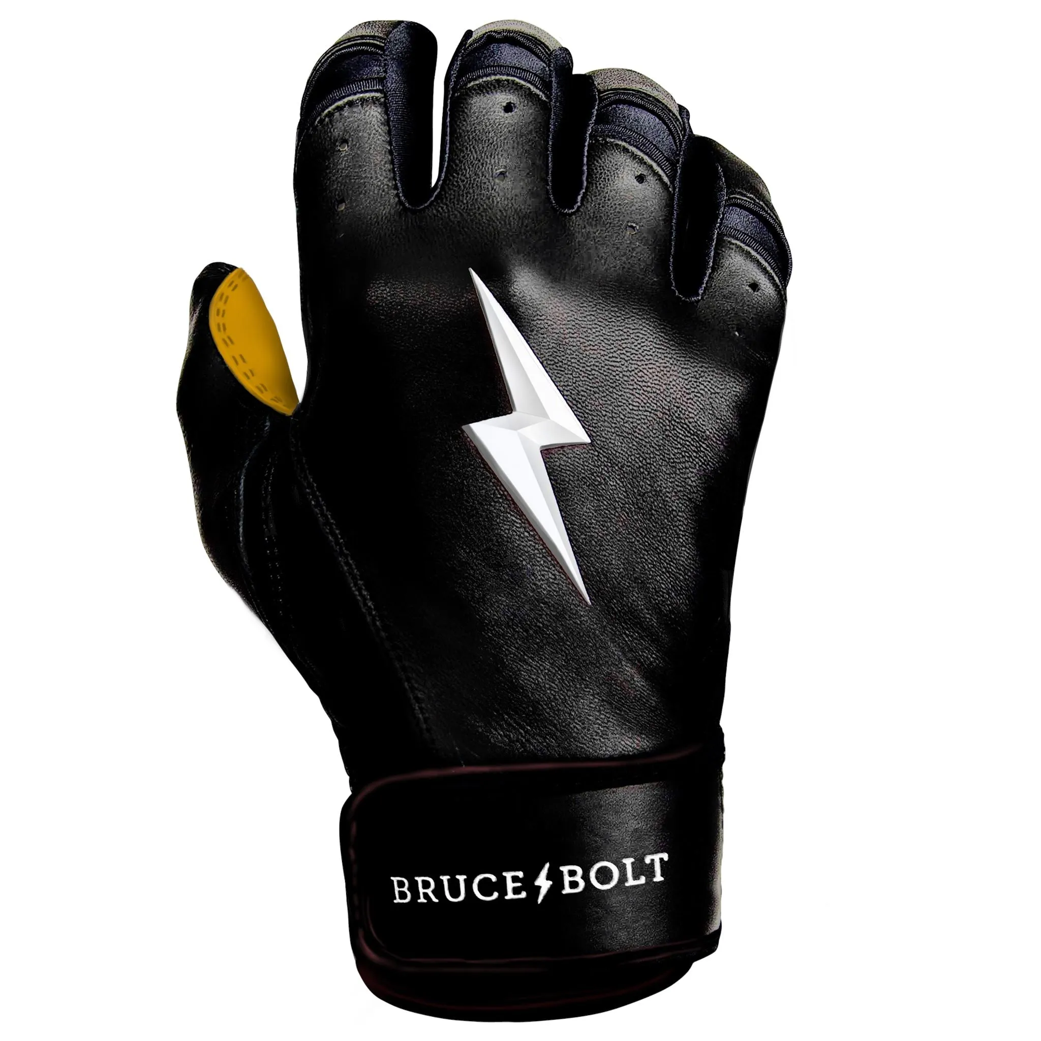 PREMIUM PRO Short Cuff Batting Gloves | BLACK