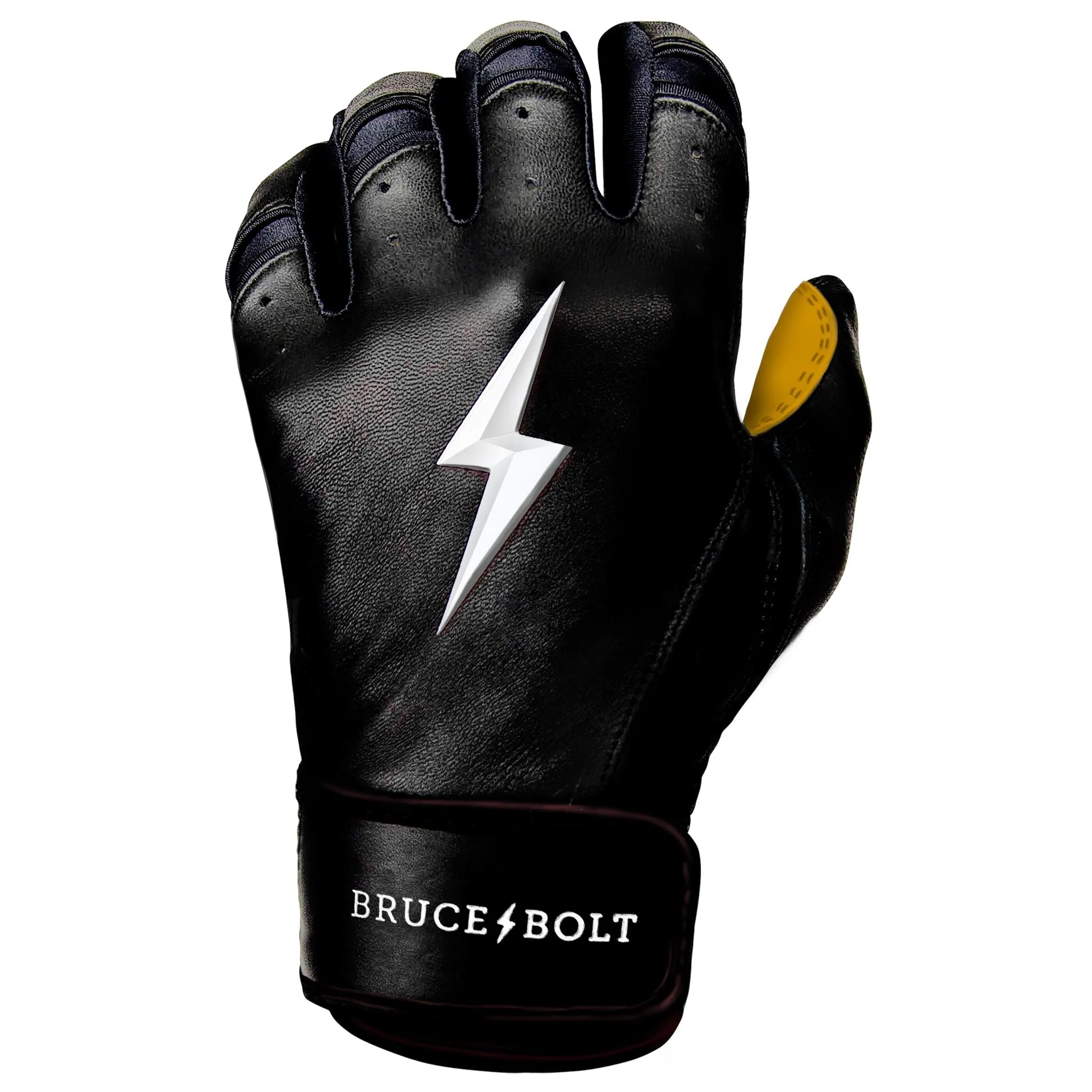 PREMIUM PRO Short Cuff Batting Gloves | BLACK