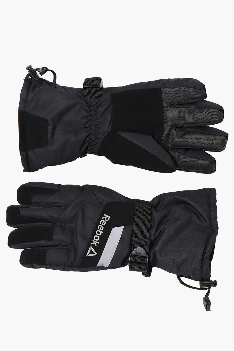 Reebok Touch Screen Ski Gloves - Black